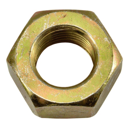 Midwest Fastener Hex Nut, M14-1.50, Steel, Class 8, Zinc Yellow, 6 PK 31014